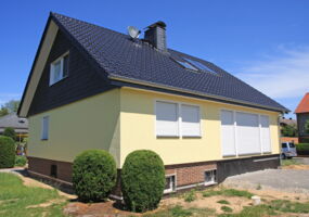 Fassadensanierung Okal-Fertighaus bei Hannover